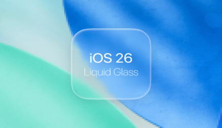 iOS 26 Liquid Glass design