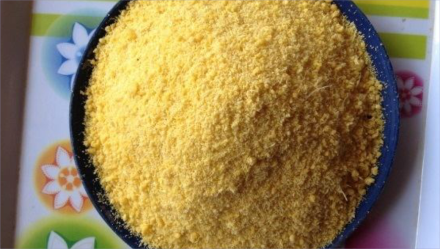 African Packaged Yellow Gari